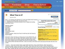 What Time is it? Lesson Plan What Time is it? Lesson Plan