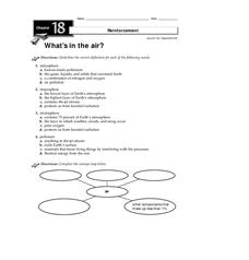 What's in the Air? Organizer What's in the Air? Organizer