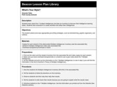 What's Your Style? Lesson Plan What's Your Style? Lesson Plan