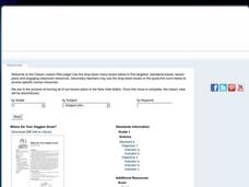 Where Do Your Veggies Grow? Lesson Plan Where Do Your Veggies Grow? Lesson Plan