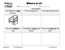 Where is it? Organizer Where is it? Organizer