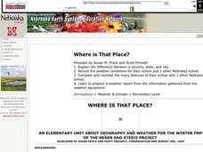 Where Is That Place? Lesson Plan Where Is That Place? Lesson Plan