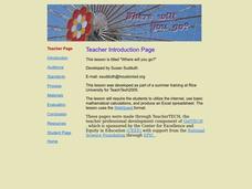 Where Will You Go? Lesson Plan Where Will You Go? Lesson Plan