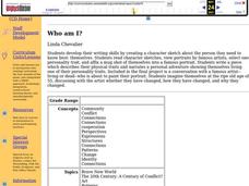 Who am I? Lesson Plan Who am I? Lesson Plan