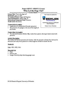 Who Let the Dogs Out? Lesson Plan Who Let the Dogs Out? Lesson Plan