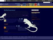 Who Was Charles Darwin? Lesson Plan Who Was Charles Darwin? Lesson Plan
