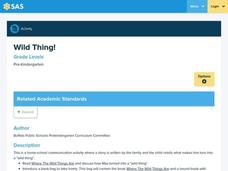 Wild Thing! Lesson Plan Wild Thing! Lesson Plan