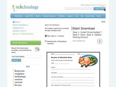 Wombat Stew Worksheet Wombat Stew Worksheet