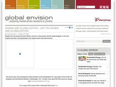Women and Globalization Lesson Plan Women and Globalization Lesson Plan