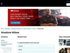 Woodrow Wilson Interactive Woodrow Wilson Interactive