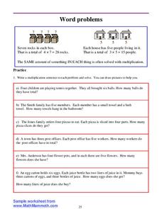 Word Problems Worksheet Word Problems Worksheet