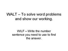 Word Problems  PPT Word Problems  PPT