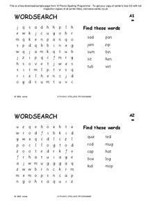 Word Search Lesson Plan Word Search Lesson Plan