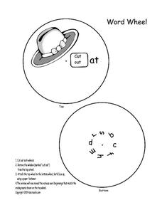 WORD WHEEL Worksheet WORD WHEEL Worksheet