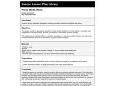 Words, Words, Words Lesson Plan Words, Words, Words Lesson Plan