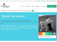 Working Animals Lesson Plan Working Animals Lesson Plan