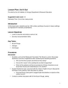Act It Out Lesson Plan Act It Out Lesson Plan