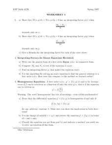 Worksheet 5 Worksheet Worksheet 5 Worksheet