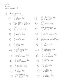 Worksheet 9 Worksheet Worksheet 9 Worksheet