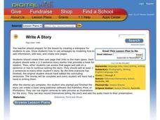 Write a Story Lesson Plan Write a Story Lesson Plan