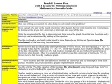 Writing Equations Lesson Plan Writing Equations Lesson Plan