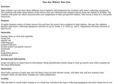 You Are Where You Live Lesson Plan You Are Where You Live Lesson Plan