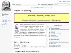 Ziploc Gardening Lesson Plan Ziploc Gardening Lesson Plan