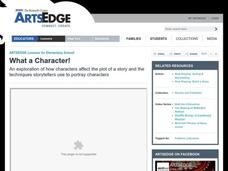 What a Character! Lesson Plan What a Character! Lesson Plan
