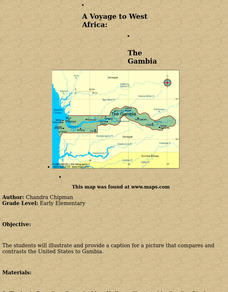 A Voyage to West Africa: The Gambia Lesson Plan A Voyage to West Africa: The Gambia Lesson Plan