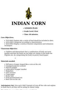 Indian Corn Lesson Plan Indian Corn Lesson Plan