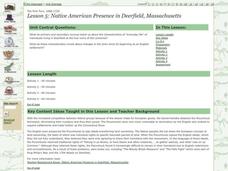 Native American Presence in Deerfield, Massachusetts Lesson Plan Native American Presence in Deerfield, Massachusetts Lesson Plan