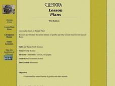 Wild Habitats Lesson Plan Wild Habitats Lesson Plan