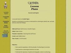 Excavate and Explore Lesson Plan Excavate and Explore Lesson Plan
