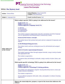 The Mystery Seed Lesson Plan The Mystery Seed Lesson Plan