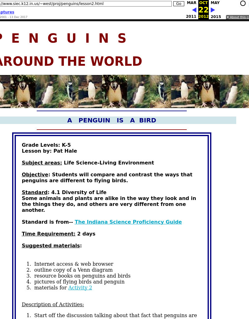 A Penguin is a Bird Lesson Plan A Penguin is a Bird Lesson Plan