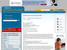 Learning the ABC's Lesson Plan Learning the ABC's Lesson Plan
