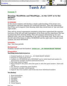 Word Webs And Mind Maps Lesson Plan Word Webs And Mind Maps Lesson Plan
