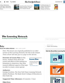 Ice, Ice, Baby Lesson Plan Ice, Ice, Baby Lesson Plan