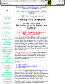 Cooking With Geography Lesson Plan Cooking With Geography Lesson Plan