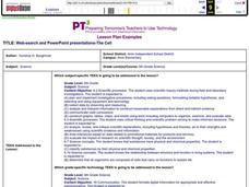 Web-search And PowerPoint Presentations-The Cell Lesson Plan Web-search And PowerPoint Presentations-The Cell Lesson Plan