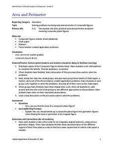 Area and Perimeter Lesson Plan Area and Perimeter Lesson Plan