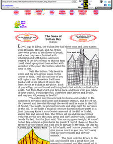 The Sons of Sultan Bey (Libya) Writing Prompt The Sons of Sultan Bey (Libya) Writing Prompt
