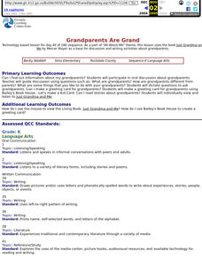 Grandparents Are Grand Lesson Plan Grandparents Are Grand Lesson Plan