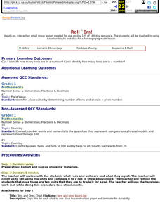 Roll `Em! Lesson Plan Roll `Em! Lesson Plan