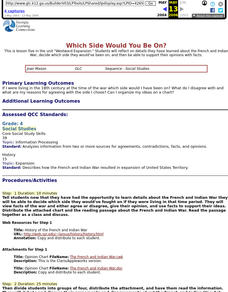 Which Side Would You Be On? Lesson Plan Which Side Would You Be On? Lesson Plan