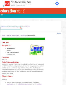 Call Me Lesson Plan Call Me Lesson Plan