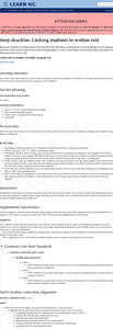 Story Shackles (Linking Students To Written Text) Lesson Plan Story Shackles (Linking Students To Written Text) Lesson Plan