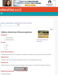 Native American Misconceptions Lesson Plan Native American Misconceptions Lesson Plan