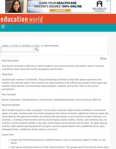 Biome Bazaar Lesson Plan Biome Bazaar Lesson Plan
