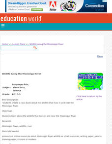 Wildlife Along the Mississippi River Lesson Plan Wildlife Along the Mississippi River Lesson Plan